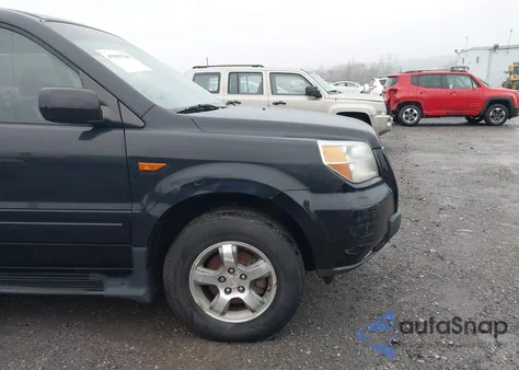 2006 Honda Pilot Ex-L from USA, damaged, VIN 2HKYF18526H523426